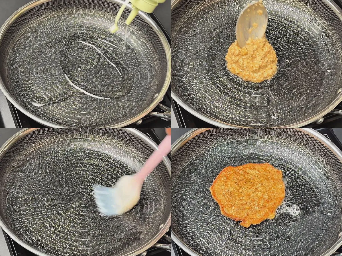 Haferflocken Pfannkuchen