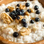Blaubeer Porridge