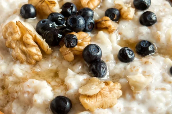 Blaubeer Porridge