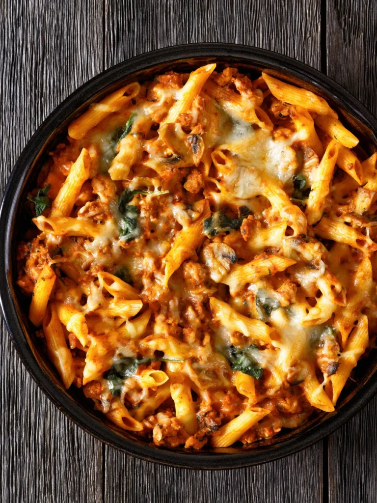 One-Pot-Pasta mit Hähnchen