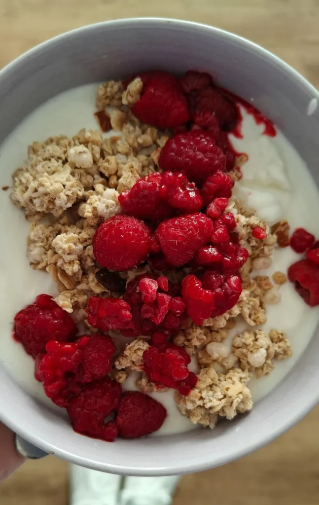 Himbeer-Porridge