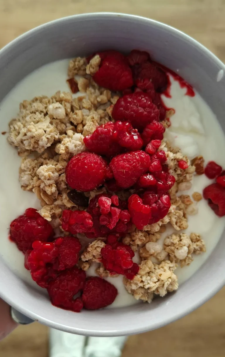 Himbeer-Porridge