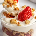 Erdbeer-Joghurt-Parfait