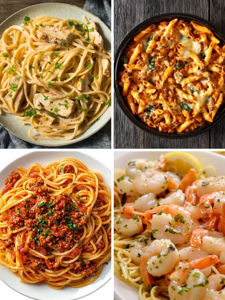 10 einfache Pasta-Rezepte